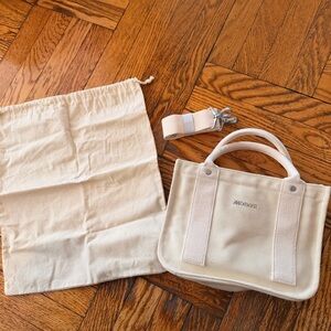 Monos Gesso Small Tote — ecru